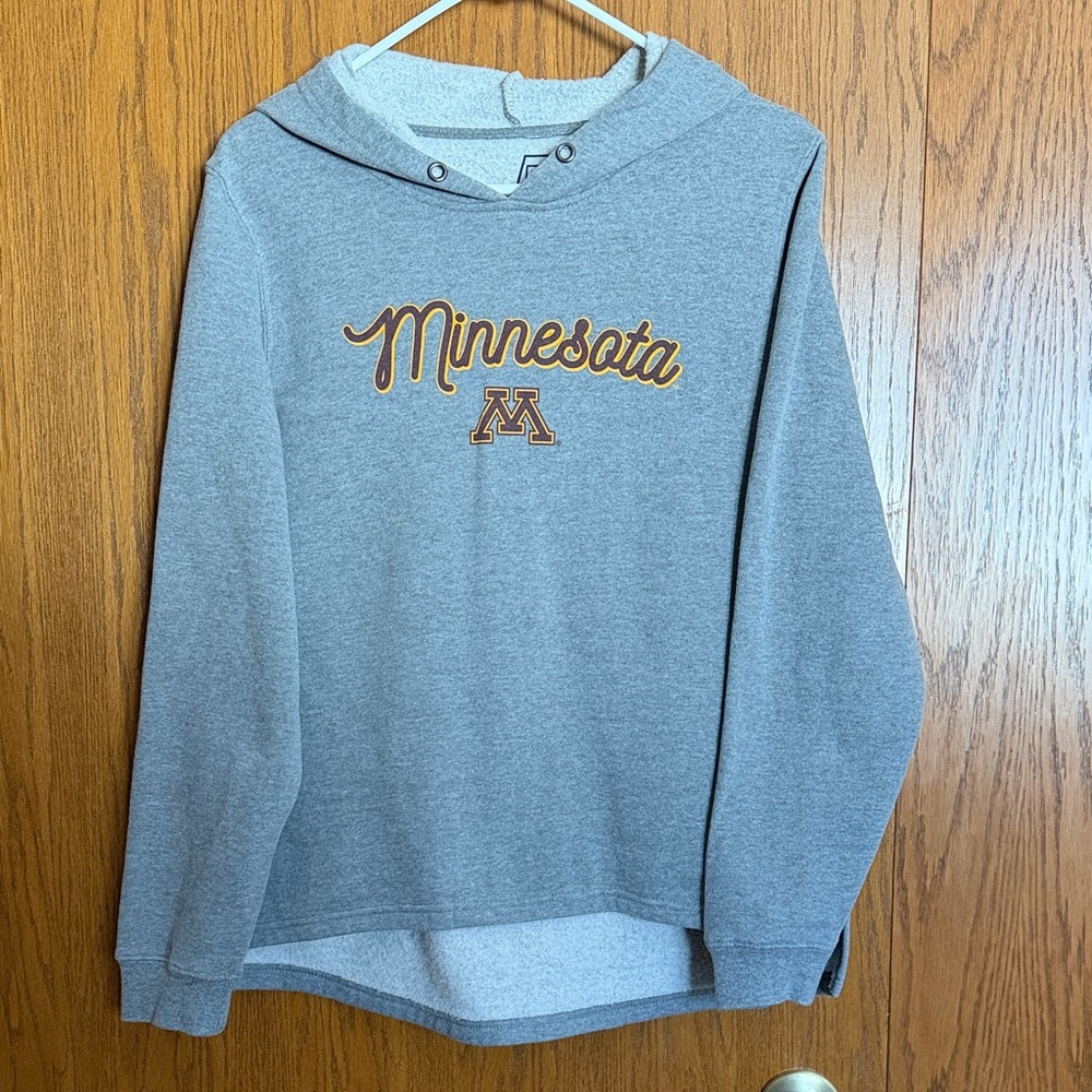 Pro Edge Gray Minnesota Hoodie